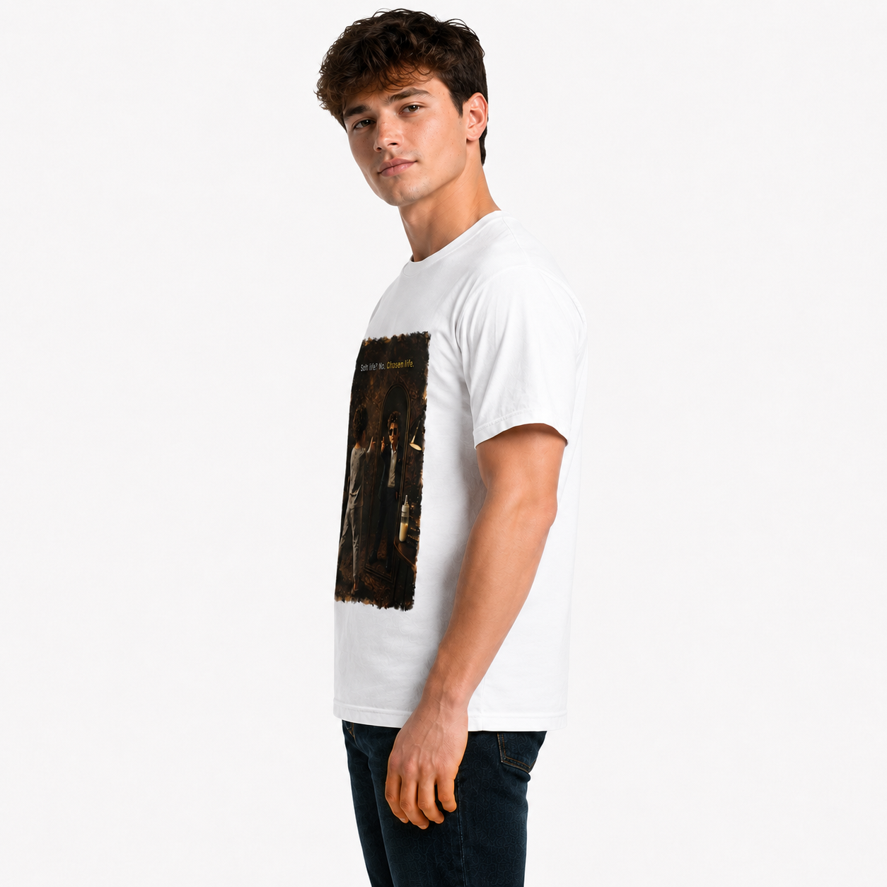 Soft Life? No. Chosen Life. T-Shirt | Kidos Aesthetic Graphic Tee