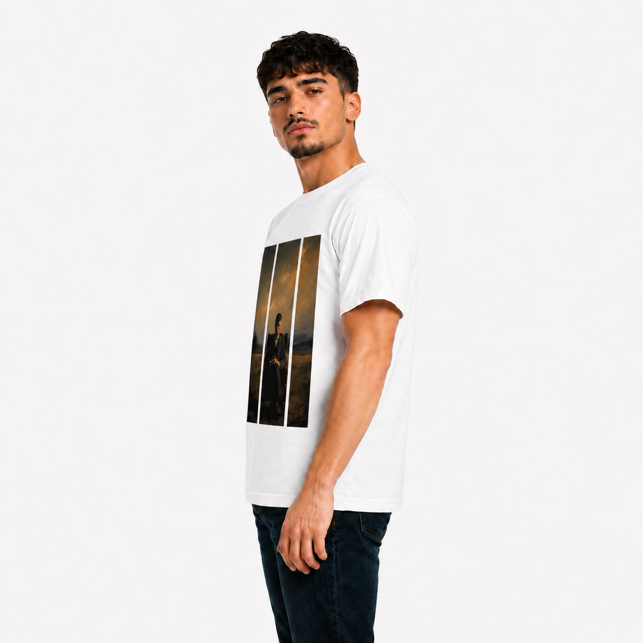 Vintage Peaky Blinders Art T-Shirt
