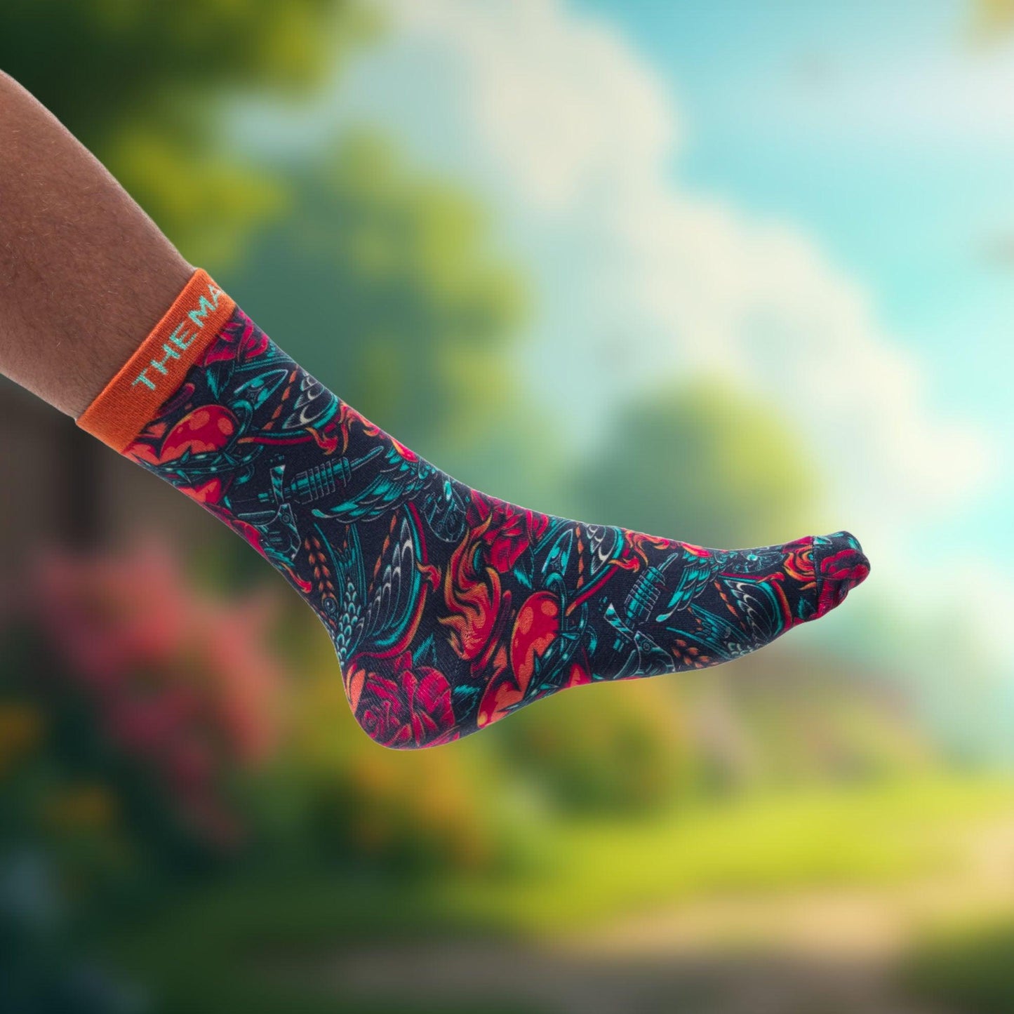 The Mad Nuts Boxer & Socks Subscription Flowers Edition