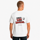Put Your Leg On My Shoulder Funny Couples T-Shirt | Flirty Adult Humor Tee