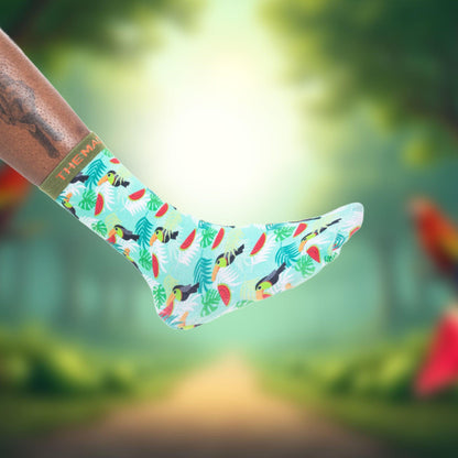 The Mad Nuts Boxer & Socks Subscription Parrots Edition