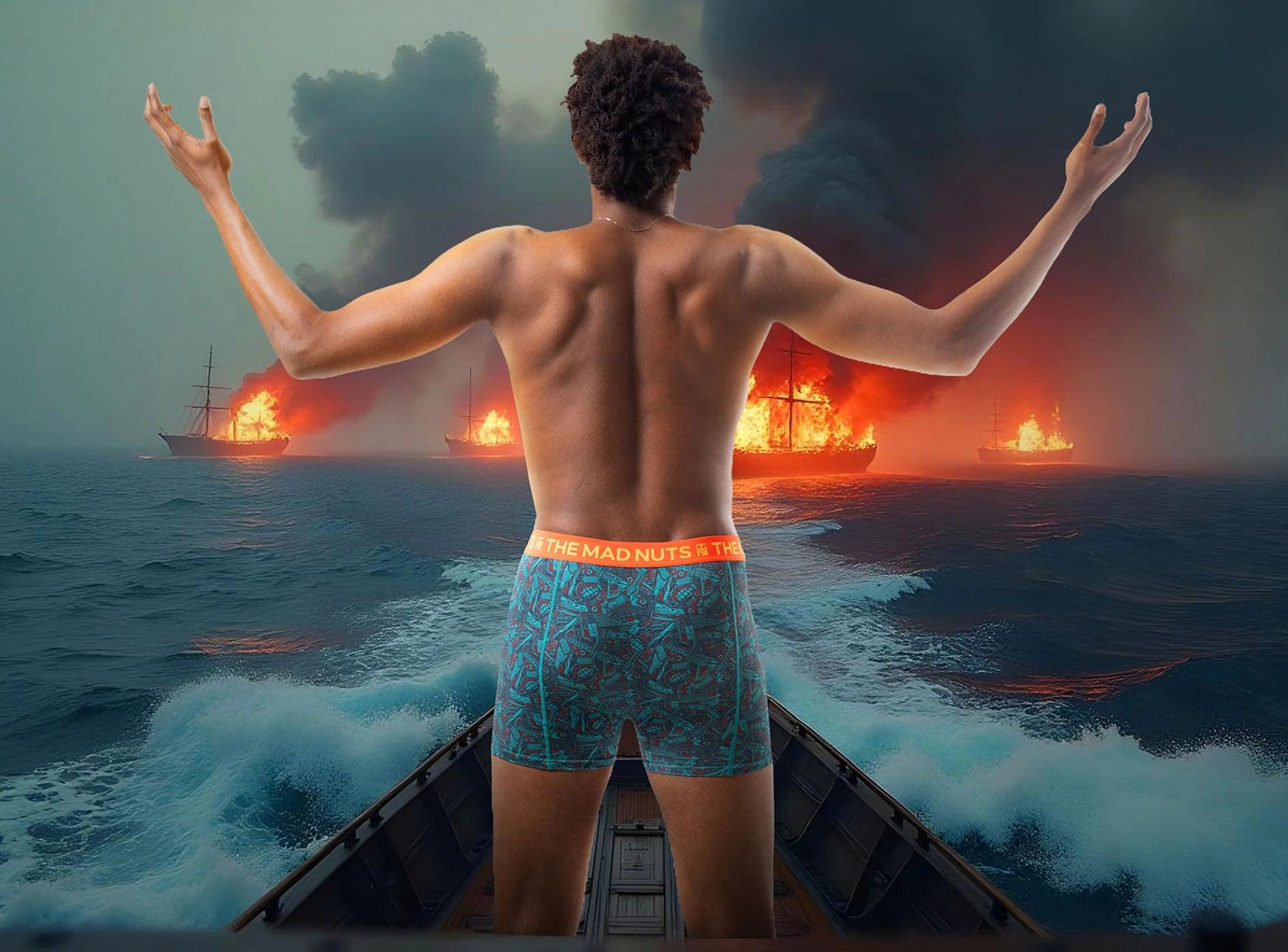 The Mad Nuts Boxer Shots & Socks Pirates