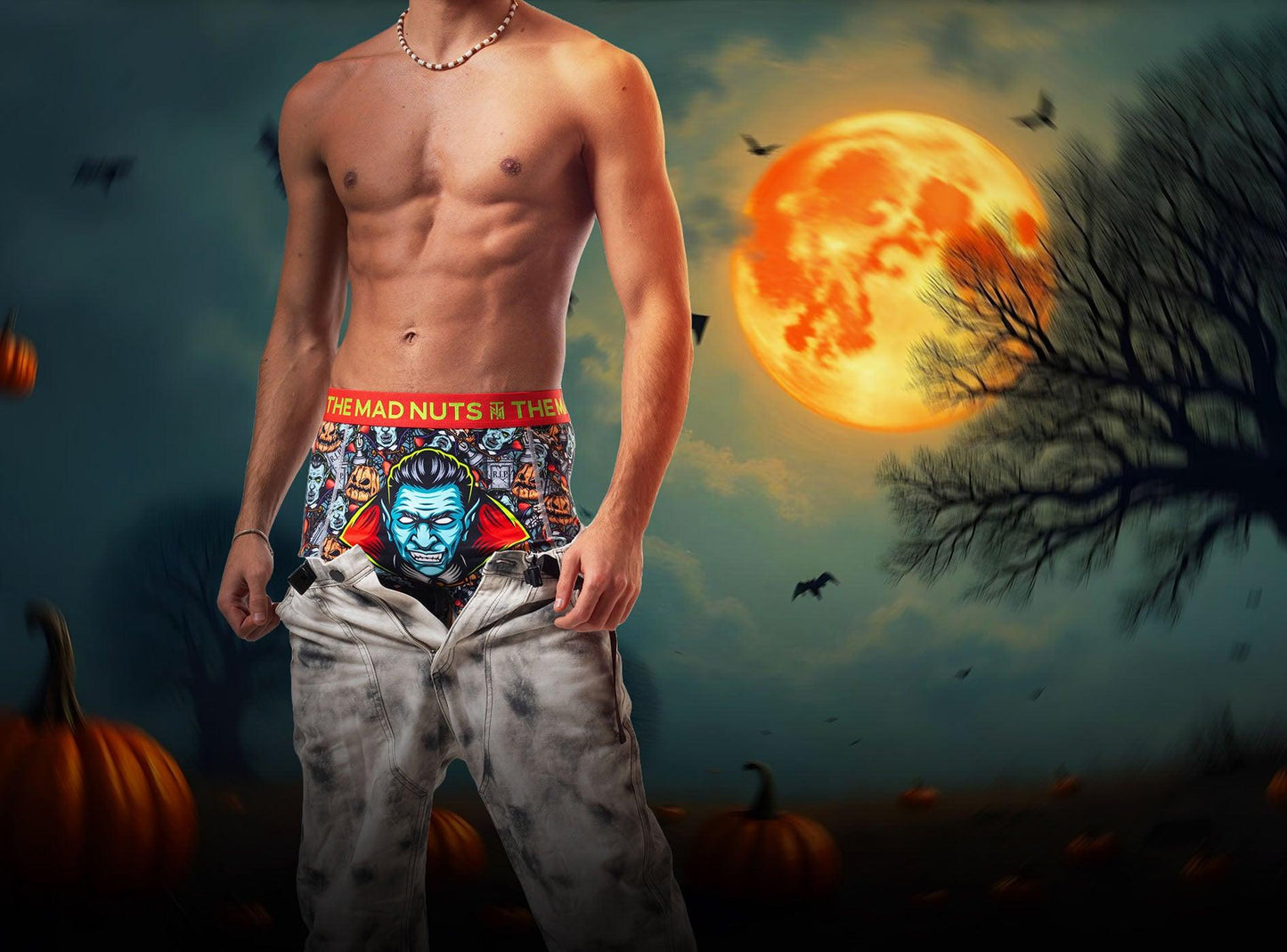 The Mad Nuts Boxer & Socks Subscription Vampire Edition