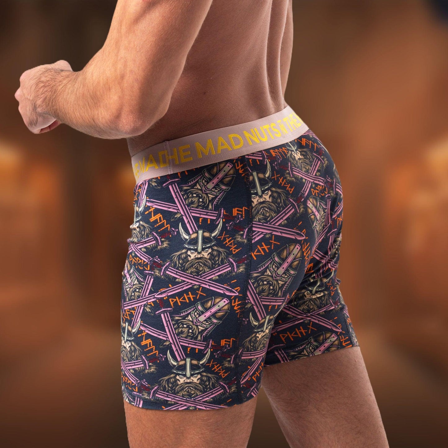 The Mad Nuts Boxer & Socks Subscription Warriors Edition