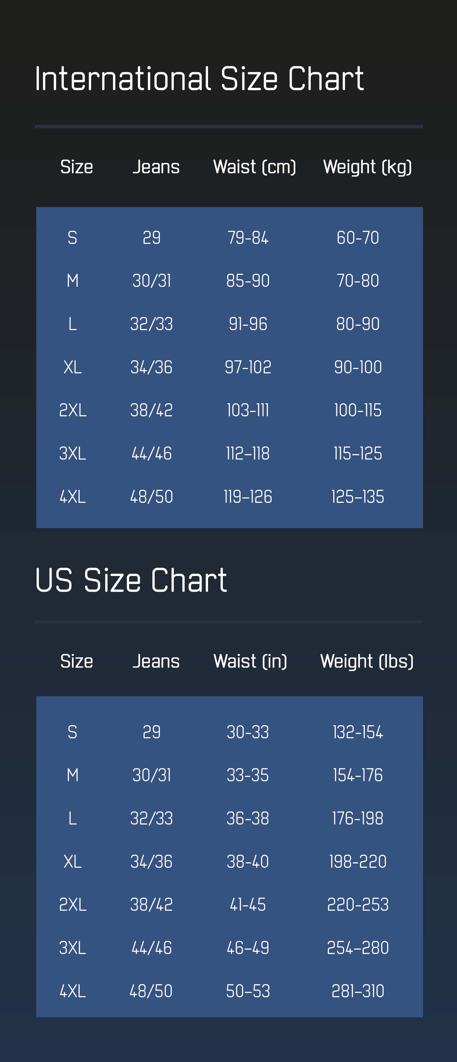 The Mad Nuts Boxer Shorts & Socks Sizes